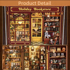 Holiday Bookstore DIY Book Nook Kit