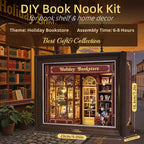 Holiday Bookstore DIY Book Nook Kit
