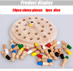 Wooden Memory Game — Thinking Game to Promote Memory and Coordination