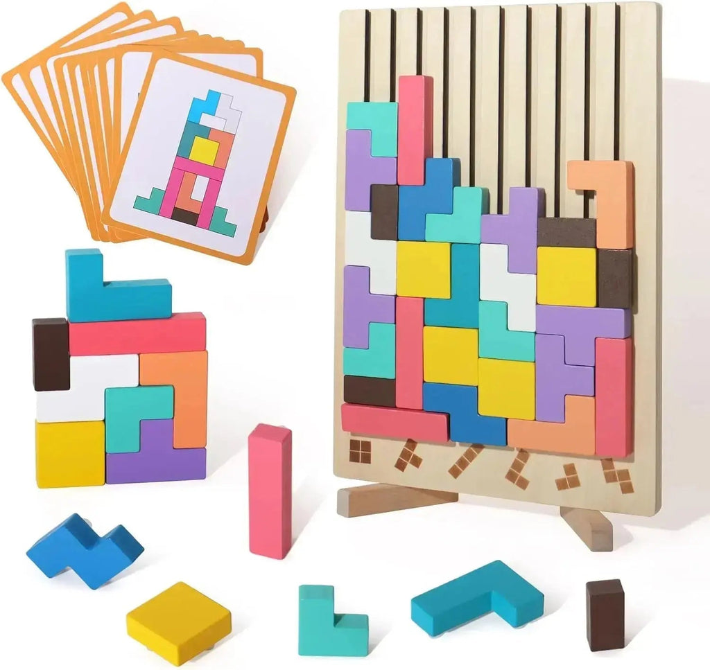 Wood Stacking Game for Adults – Relaxation, Mindfulness & Concentration
