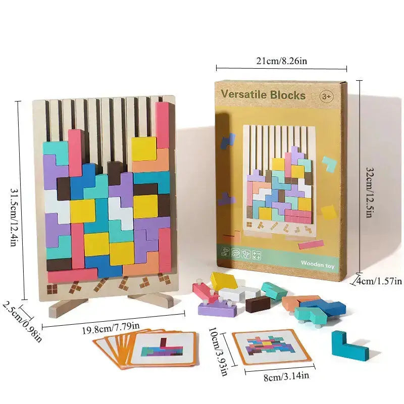 Wood Stacking Game for Adults – Relaxation, Mindfulness & Concentration