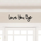 Wood wall decoration with adhesive back