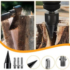 Wood drill attachment – Efficient splitting attachment for firewood quickly and easily