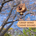 Wooden Glockenspiel Door Bell Shiba Inu – Cute & Welcoming Charm
