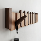Wooden Coat Rack For The Hall - HarmonyHook