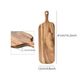 Wooden cutting board with handle | Ergonomic kitchen board