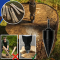 Wood splitting drill set – Energy-saving splitting with drill
