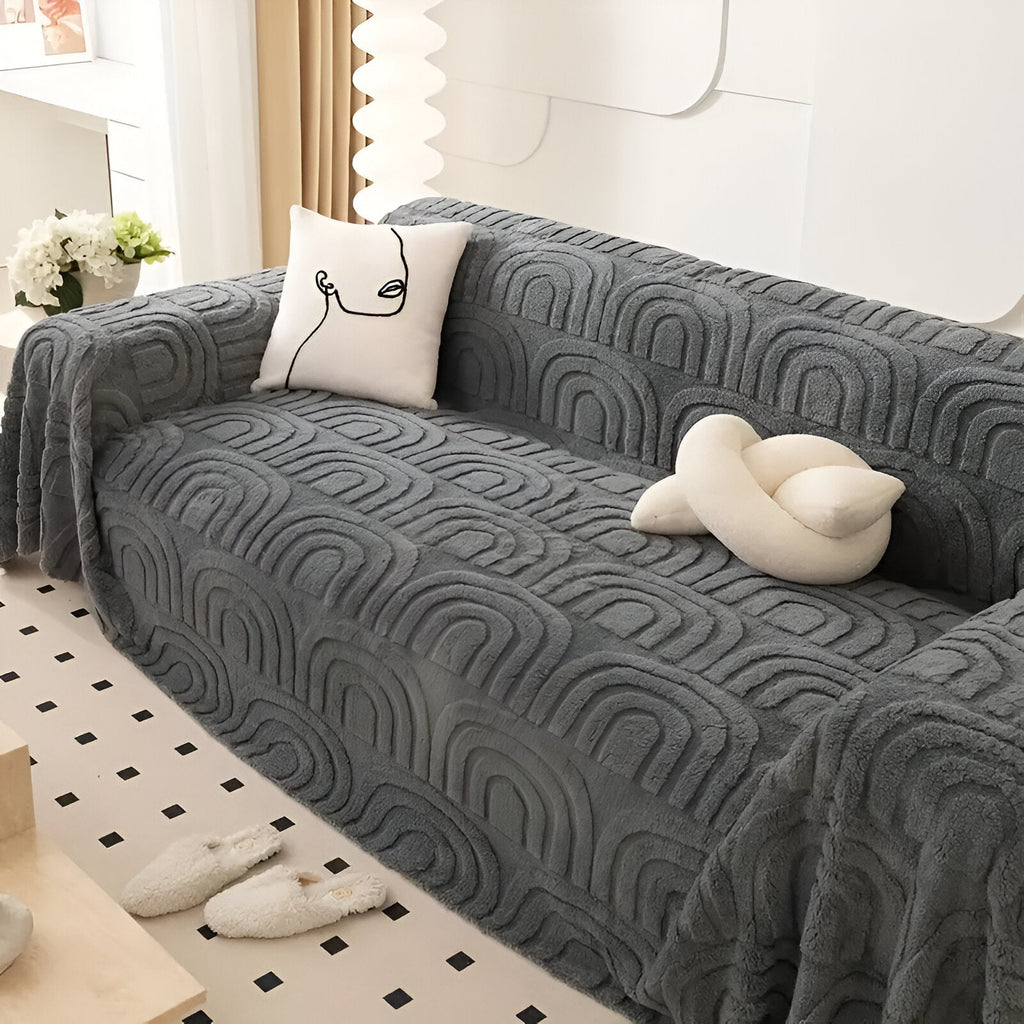 ArchPlush Sofa Cover | Jacquard Sofa Slipcover for All Sofa Types