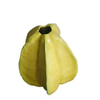 Artisanal Ceramic Flower Vase in Starfruit Shape