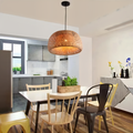 Aesthetic Wicker Pendant Lamp