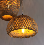 Aesthetic Wicker Pendant Lamp