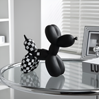 Balloon Pup Art – Quirky Decor for Living Room, 10x10cm