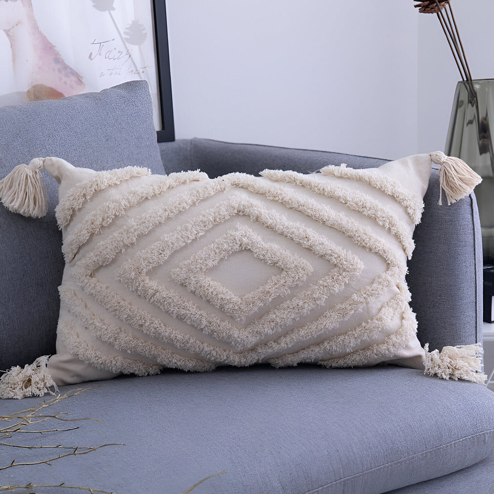 Cotton Cushion Cover in Boho & Ibiza Style