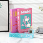 ChicFaux Decorative Books - Coffee Table Books - Books for Decoration