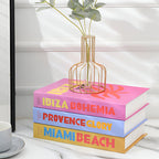ChicFaux Decorative Books - Coffee Table Books - Books for Decoration
