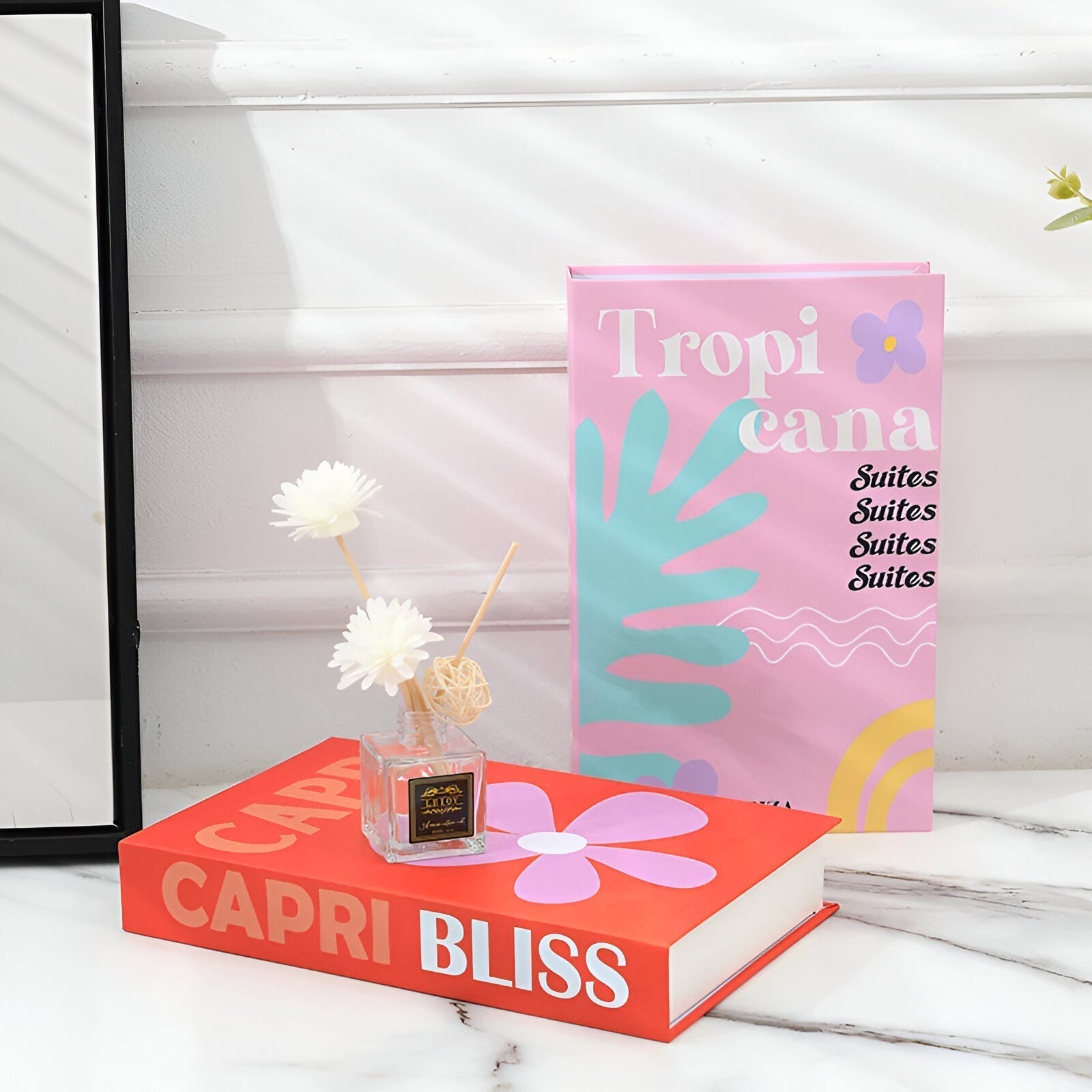 ChicFaux Decorative Books - Coffee Table Books - Books for Decoration