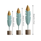Chic Touch Miniature Wood Ornaments – Iron and Wood