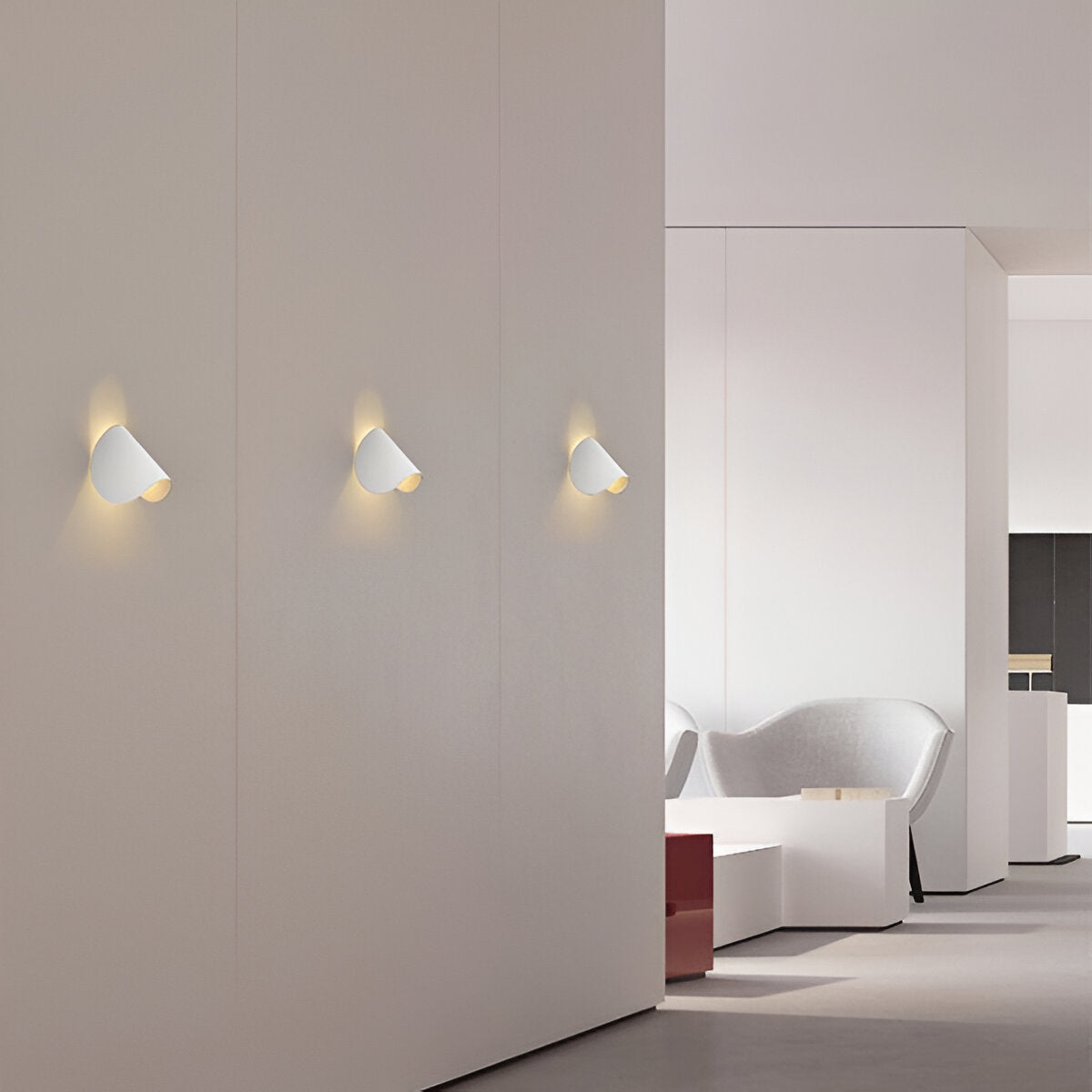 Twist Wall Lamp - Rotatable Metal Wall Light - Curve Wall Sconce