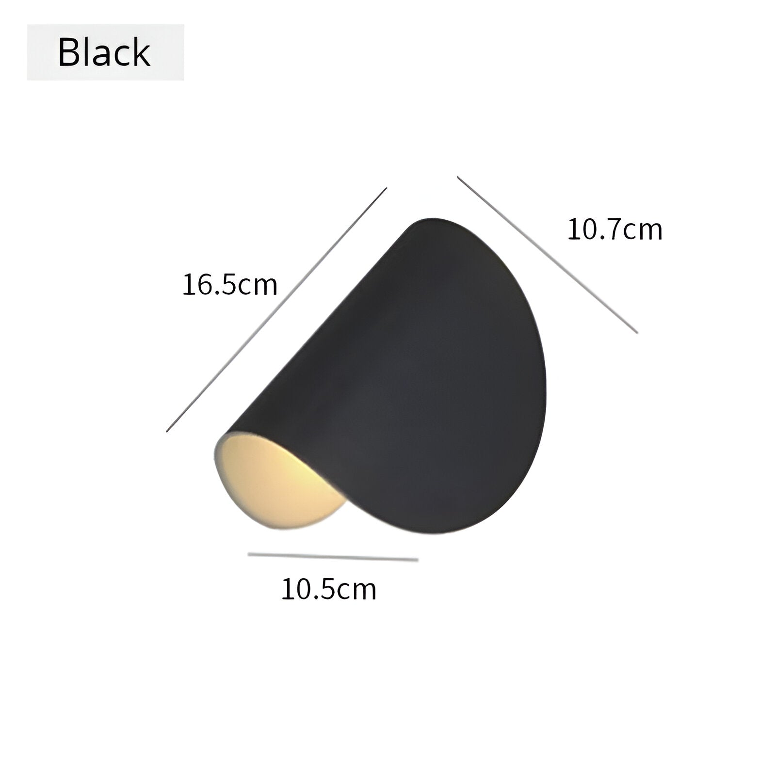 Twist Wall Lamp - Rotatable Metal Wall Light - Curve Wall Sconce
