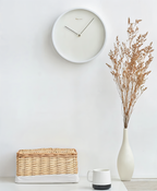 Circ O'Clock – Modern Wall Clock Black with Silent Movement