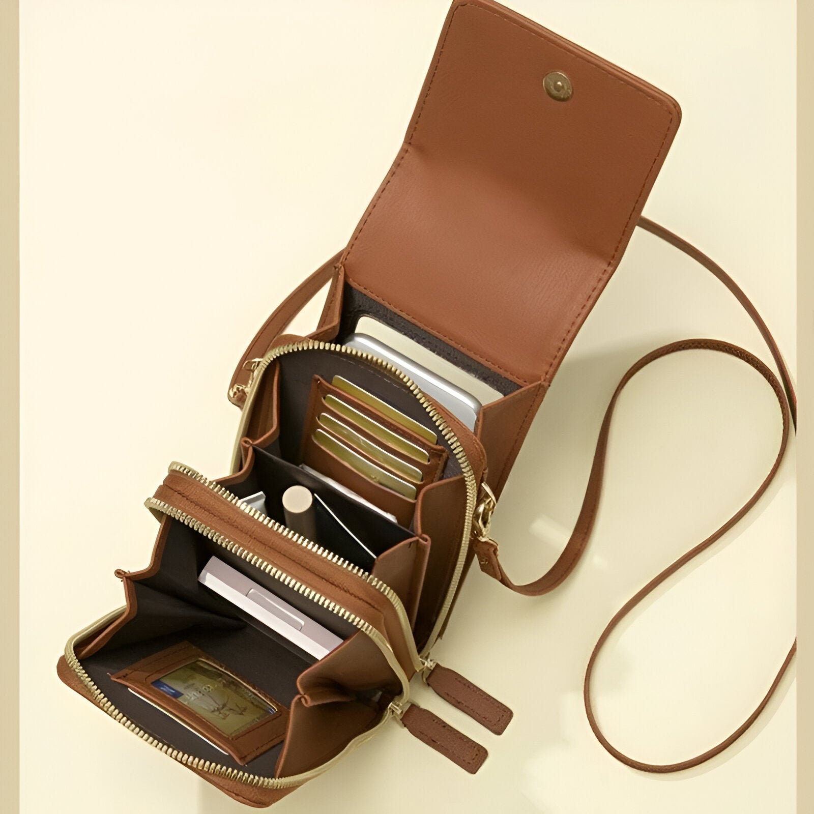 Carry - Stylish Crossbody Wallet & Phone Holder Bag