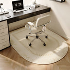 ComfiOval Rug Beige – Non-slip Velour Rug, 60x90 to 180x250 cm