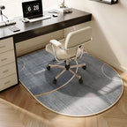 ComfiOval Rug Beige – Non-slip Velour Rug, 60x90 to 180x250 cm
