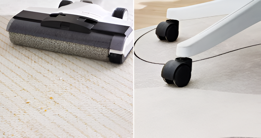ComfiOval Rug Beige – Non-slip Velour Rug, 60x90 to 180x250 cm