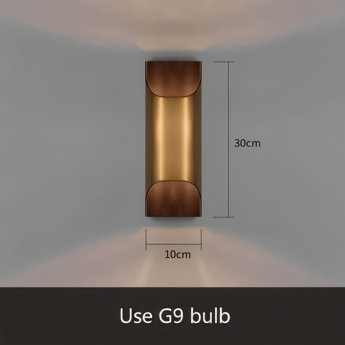 GildBeam Elegant LED Wall Light