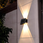 Waterproof LED Solar Wall Light for Outdoors with Up & Down Lighting