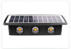 Waterproof LED Solar Wall Light for Outdoors with Up & Down Lighting