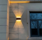 Waterproof LED Solar Wall Light for Outdoors with Up & Down Lighting