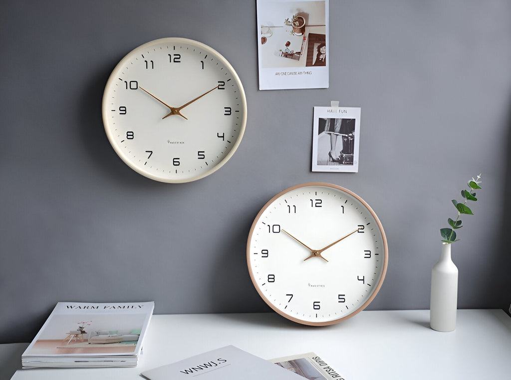 Elegant Wooden Wall Clock 30 cm