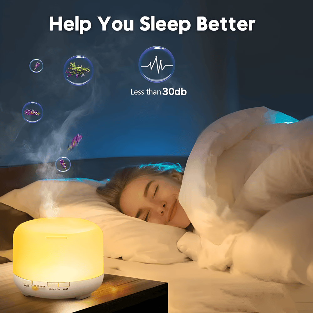 Colorful 4-in-1 Humidifier with Bluetooth Speaker
