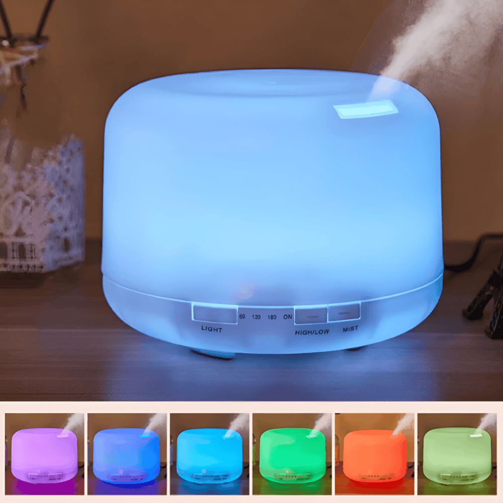 LED Aroma Diffuser with Bluetooth Speaker and Humidifier