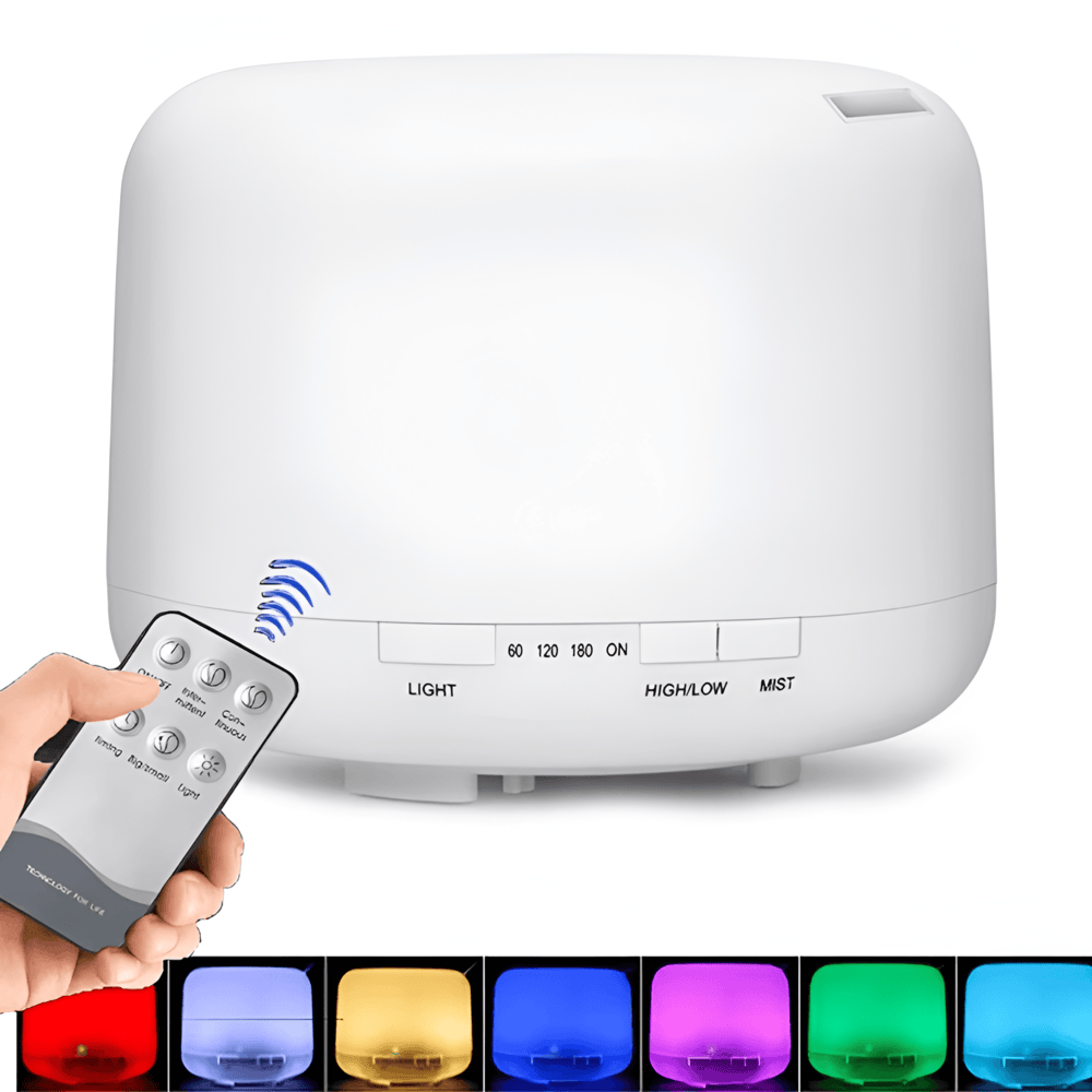 LED Aroma Diffuser with Bluetooth Speaker and Humidifier