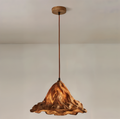 Artistic Pendant Lamp made of Resin with Volcanic Design