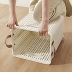 FoldaRoll Laundry Basket Foldable with Wheels