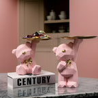 Geometric Bear | Multifunctional Decoration and Key Holder