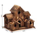 Hanging Wooden Birdhouse