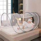 Folding Mosquito Net for Bed – Effective Mosquito Protection made of Polyester and Fiberglass