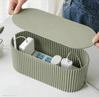 Cable Organizer Box with Lid – Macaron Colors