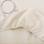 High-Quality Conductive Grounding Sheet - Grounded Fitted Sheet - Single/Double Grounding Fitted Sheet