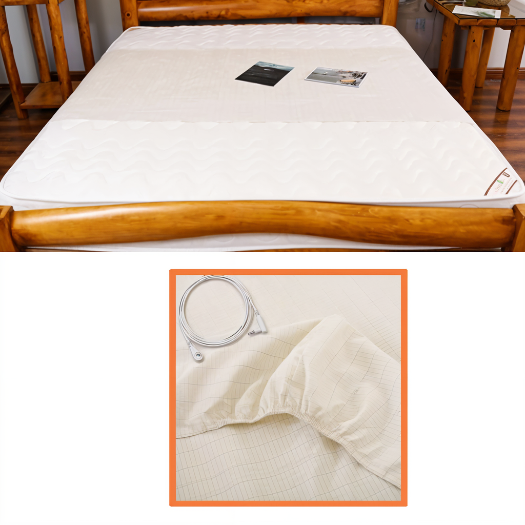 High-Quality Conductive Grounding Sheet - Grounded Fitted Sheet - Single/Double Grounding Fitted Sheet