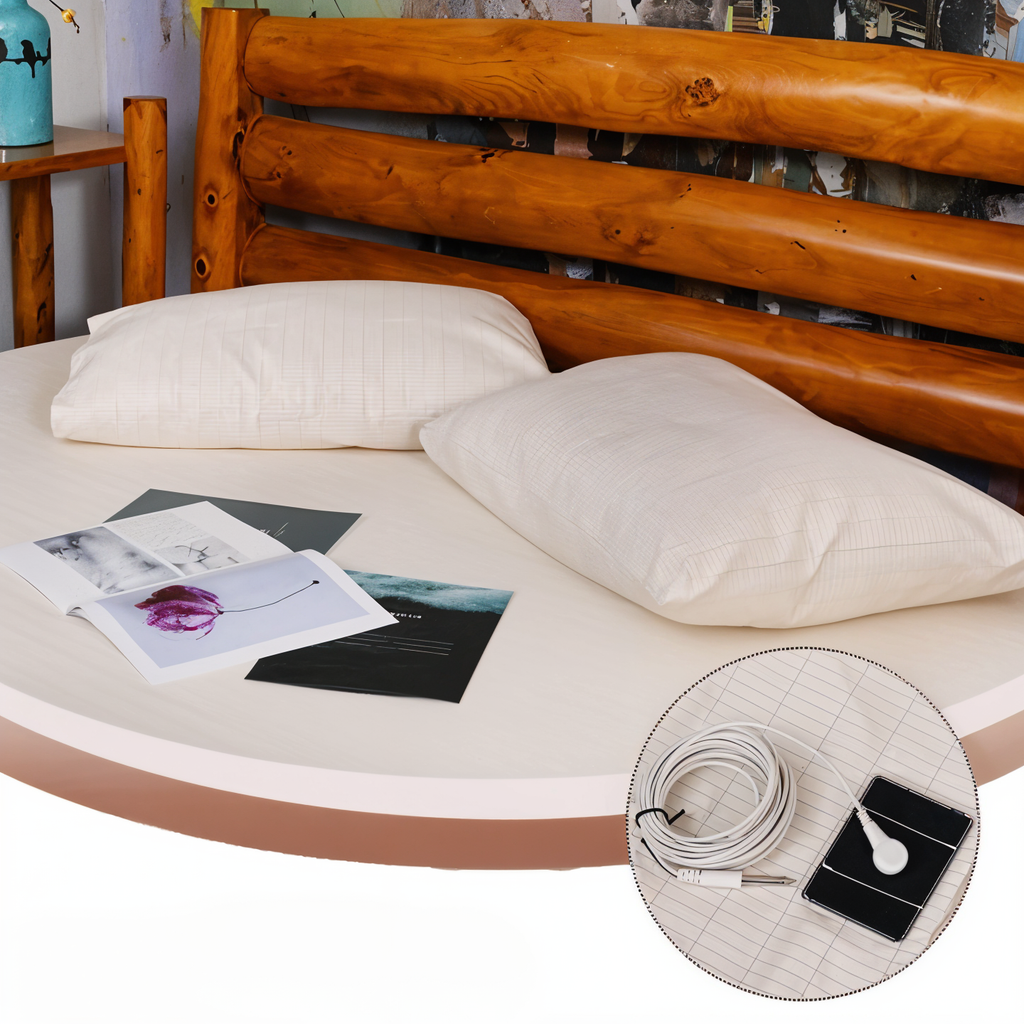 Premium Conductive Grounding Sheet – Fitted Earthing Bed Sheet Single & Double Sizes