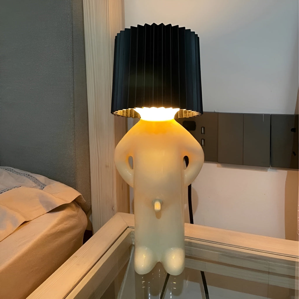 Table lamp - Creative little Shy Boy LED lamp