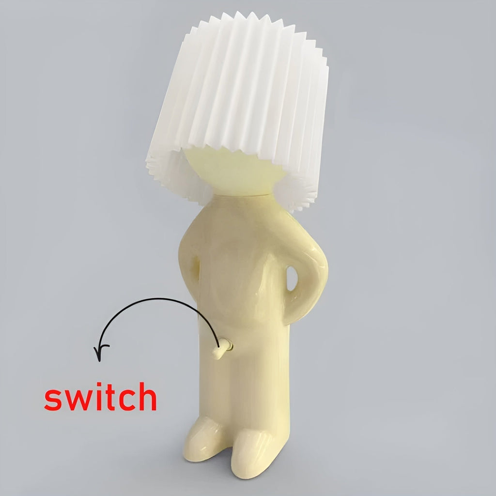Table lamp - Creative little Shy Boy LED lamp