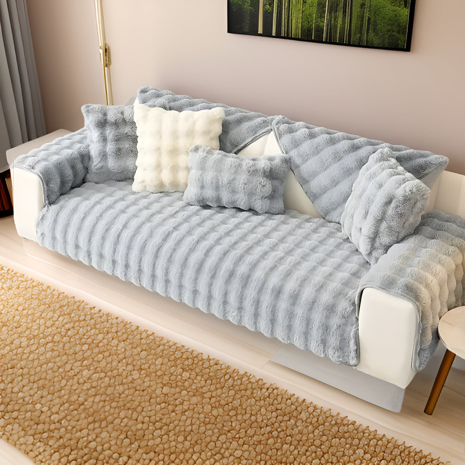 Luxe Cover | Sofa protection for pets made of plush