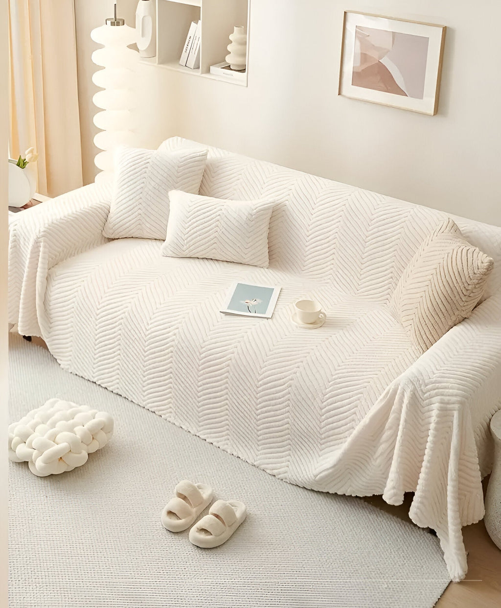 LuxuraWrap | Non-slip sofa cover for pets