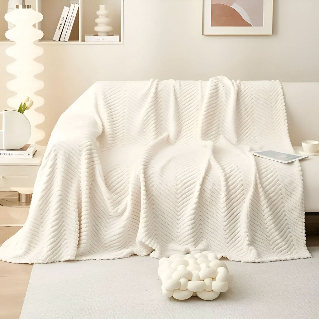 LuxuraWrap Sofa Cover – Non‑Slip Pet‑Friendly Couch Protector